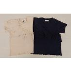 セラフ リブフリル半袖Tシャツ 30%OFF SALE
