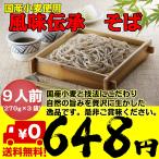 そば 9人前 送料無料 ポイント消化 ネコポス 年越しそば