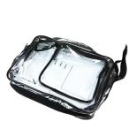 透明 エンジニアバッグ ショルダーバッグサブポケット １４インチ 収納 静電気防止 (クリア)