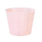 ポリポット　カラーポット　口径9.0cm×高さ7.6cm　うすずみ桜　100枚入