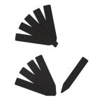  сад чёрный этикетка 10 листов входит 7.5cm