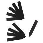  сад чёрный этикетка 10 листов входит 9cm