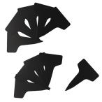  сад чёрный этикетка Y type 10 листов входит средний 