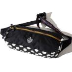 【ALDIES】All Zimon Waist Bag A8206312 BLACK アールディーズ オールジモンウエストバッグ 総柄 水玉 DOT アウトドア フェス GO OUT