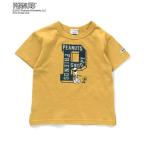 F.O.KIDS エフオーキッズ PEANUTSコラボ ロゴプリント半袖Tシャツ（100cm 110cm 120cm 130cm 140cm 150cm）スヌーピー PEANUTS 1点のみメール便可 R207013