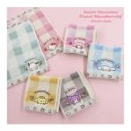 [ кошка pohs рейс отправка возможно ]30297-48297 полотенце носовой платок Kitty Cinnamoroll My Melody черный mi Pom Pom Purin Pochacco SANRIO Sanrio SANRIO хлопок 100%