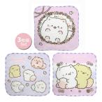 [ кошка pohs рейс отправка возможно ]24512 салон Gemini полотенце 3 шт. комплект мягкий ne одеколон хлопок хлопок 16×16cmwoshu этикет подарок входить . входить .. лицо уборная 