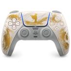 ショッピングPlayStation 『新品外箱傷みあり』PlayStation5 DualSense ワイヤレスコントローラー Ghost of Yotei リミテッドエディション CFI-ZCT1JZ7 [ゴールド]