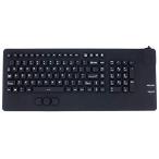 ショッピングdsi DSI Keyboard with Integrated Mouse Button - Industrial IP68 Waterproof Rugged Silicone IKB108, Black