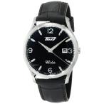 Tissot Men's Heritage 40mm Black Leather Band Steel Case S. Sapphire Quartz Analog Watch T1184101605700