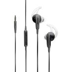 SoundSport, by Bose, Wired in-Ear Headphones, 3.5mm Connector for Apple Devices, Charcoal Color, Comes with a Travel Case