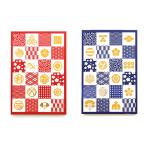  почтовая доставка бесплатная доставка с карманом .. печать . мелкий рисунок ×kamon дом .ke-es красный темно-синий 