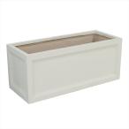 マグネシウムプランター 幅80cm / 大型 おしゃれ プランターカバー 長方形 深型 洋風 大きい 鉢カバー プラスチック グレー ホワイト 白 p3