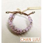 CHAN LUUのローズクォーツの1連ブレスレット