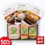 50%OFF 送料無料 ハム ハムギフト ハンバーグ ベーコン ギフト「高千穂牧場」ハム＆ハンバーグ ギフトセット「TB-50」