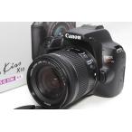 ショッピングEOS 一眼レフ Canon キヤノン EOS Kiss X10 レンズキット ブラック 新品SDカード付き