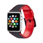 Apple watch 42mm/44mm PU¥ì¥¶¡¼ ¥Ð¥ó¥É ¥¢¥Ã¥×¥ë¥¦¥©¥Ã¥Á ¥Ð¥ó¥É ¥Ù¥ë¥È ¼èÉÕ´Êñ 38mm/40mm ¸ò´¹ÍѥХó¥É PU¥ì¥¶¡¼ ¥¢¥Ã¥×¥ë¥¦...