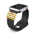 Apple watch 42mm/44mm ¥·¥ê¥³¥ó¥Ð¥ó¥É ¾þ¤êÉÕ¤± ¥¢ ¥Ã¥×¥ë¥¦¥©¥Ã¥Á ¥Ð¥ó¥É Ͷ¯Á´ÌÌÊÝ¸î ¶¯²½¥¬¥é¥¹¥«¥Ð¡¼ ¼èÉÕ´Êñ 38mm/42mm ...