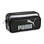 PUMA プーマ カラーカーボンWペンケース(ブラック) クツワ 787PMBK 区分60Y