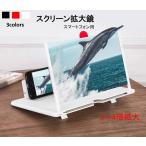 スクリーンルーペ スタンド 映画鑑賞 スマホスタンド スクリーン拡大鏡 スマホ画面拡大鏡 折りたたみ式 拡大レンズ 12インチ LB-43 区分C