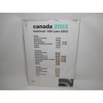 F1 Canada 2003mon tray montreal 15th june гонки pito внутри реально используемый товар расчет времени панель ske Jules панель Honda 