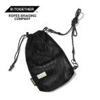 B:TOGETHER мешочек сумка сетка "KINCHAKU" BLACK MESH[id]