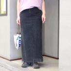 【ナナナナサーカ / 77circa】ロングデニムスカート（length100） circa make long denim skirt【送料無料】