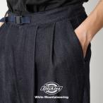 [s20]WM × Dickies DENIM 2 TUCK PANTS tuck брюки Denim Dickies White Mountaineering WM2671408[ отмена возвращенный товар замена не возможна ][let]