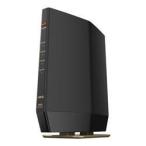 BUFFALO 無線LANルーター【Wi-Fi6/11ax/ac/n/a/g/b/4803+573Mbps/IPv6/EasyMesh/マットブラック/2021年6月モデル】 WSR-5400AX6S-MB