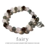 ラブラドライト スモーキークォーツ ピンク カルセドニー パワーストーンブレスレット 天然石 アクセサリー ブレスレット NOLITA