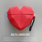 【NOLITA/ノリータ】AirPods（第1,2世代）AirPods（第3世代）Airpods Pro ソフトシリコン エアポッズ ケース 赤いダイヤモンドケース