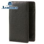 アシュフォード ローファー パスケース ブラック 8340-011 8340