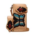 メンズ 長財布 革 ケイシーズ（KCs） インレイ&amp;オーバーレイ スワローテール ブラック&amp;タン ウォレット KMW013BKTN