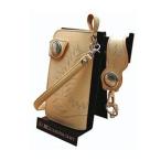 メンズ 長財布 革 ケイシーズ（KCs） プレーン ブーツステッチ・ライダース タン ウォシット KMW019TN