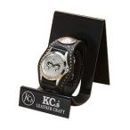 Yahoo! Yahoo!ショッピング(ヤフー ショッピング)腕時計 革 ケイシーズ（KCs） エキゾチック スリーコンチョ ブラック ウォッチブレス バッファロー KPR522C