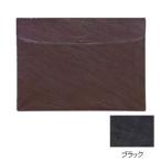ブリーフケース 革 A4 名入れ スリップオン Synthetic・Leather コレクション ブラック ネロ A4対応 ドキュメントケース WSL-3501BK