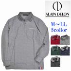 [ Alain Delon ] рубашка-поло длинный рукав олень. . одноцветный . карман есть весна лето ALAIN DELON( Alain Delon )