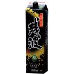ギフト プレゼント お歳暮 クリスマス 泡盛 1回のご注文で12本まで 30度 残波ブラック 1.8L パック1本 沖縄県 比嘉酒造