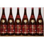 ギフト プレゼント お歳暮 クリスマス 芋焼酎 赤霧島 25度 1.8L瓶 6本芋焼酎 宮崎県 霧島酒造※プラスチック箱での発送となります