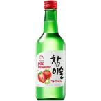 ギフト プレゼント お歳暮 クリスマス プレゼント 焼酎 リキュール 韓国焼酎 眞露 チャミスル ストロベリー 13° 360ml瓶 1ケース単位20本入り 眞露