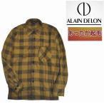 [アランドロン] フリース 格子シャ�