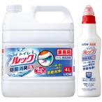 ライオン　トイレルック　除菌消臭EX　4L＋専用つめかえ容器　420mL●セット販売お徳用