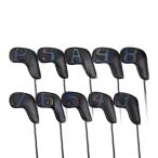 Scott Edward 11PCS Wedge железный Golf head комплект крышек PU водостойкость . долговечность. есть мощный магнитный, большой цифра . почти все. бренд Club .