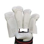 Scott Edward кожа Golf комплект клюшек покрытие, искусственная кожа, водонепроницаемый * выдерживающий износ,5 позиций комплект белый, Scarpa Turn,#1#3#5#H для, гонг 