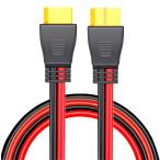 XT60 кабель XT60 мужской - женский коннектор 12AWG 2M XT60 удлинение кабель солнце свет departure электро- для оборудование * часть материал портативный источник питания для солнечный коннектор 