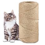 siawadeky キャットタワーロープ 5mm 爪とぎ用 麻ロープ キャットタワー用 補修ロープ 爪研ぎ 猫タワー キャットウォーク 手作り 猫おも