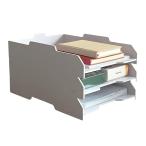 настольный лоток b4 документы tray b4 письмо кейс файл подставка документы подставка настольный место хранения подставка настольный регулировка целый .3 уровень / 4 уровень газета / журнал / файл /foru