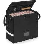 BQKOZFIN кейс для пластинок винил запись хранение box длина 34 x ширина 17 x высокий 34cm огнестойкий * водонепроницаемый * пыленепроницаемый усиленный версия 12 дюймовый LPreko