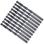 METALLIXITY дрель bit (6.8mm)10 шт 4241 высокая скорость сталь прямой рисунок .. чёрный 118° дерево пластик металлический медь aluminium низкий . для металла 
