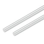 M METERXITY 2 упаковка. круглый aluminium удилище, диаметр 10mm(13/32 дюймовый ), длина 300mm(12 дюймовый ),6061 aluminium круглый стержень,D